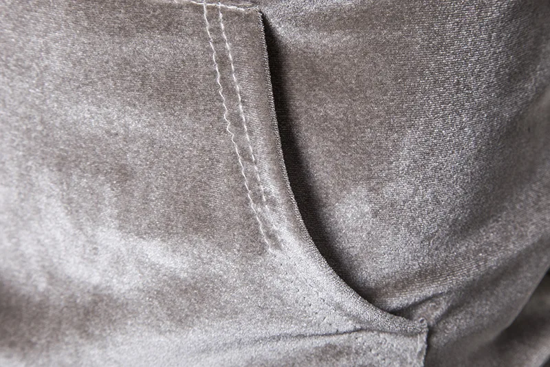 Mens Hoodies Sweatshirt Velour Long Sleeve 2020 Autumn Spring Casual Streetwear Coat Boy Solid Color Hooded Slim Male Tracksuits