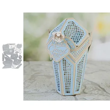 

JC Gift Box Case Metal Cutting Dies DIY for Scrapbooking Handmade Paper Card Make Stencil Craft Mold Mould Model Decor Design