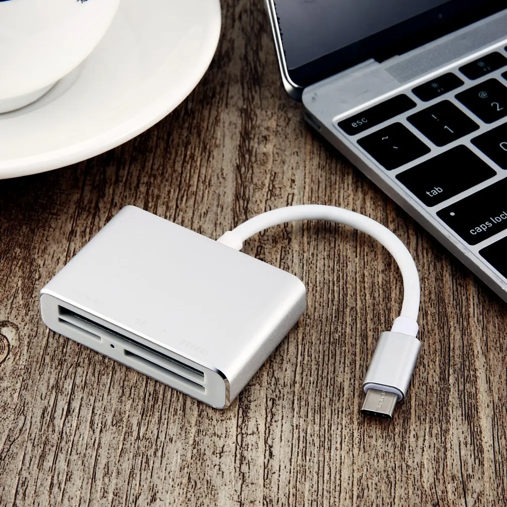 Type-C 3,0 высокоскоростной считыватель карт тип-c для CF безопасный цифровой транс-флэш мульти-диск более быстрый считыватель данных