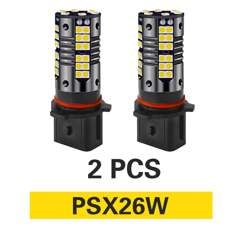 PSX26W 2 шт. светодиодный фонарь для автомобиля, лампа H8 H11 H16 HB4 для KIA Sportage Optima Rio 5 3 4 Forte Koup Niro ceed k2 k3 k4 k5 cerato sorento - Испускаемый цвет: PSX26W