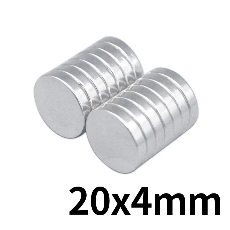 

50/100/150pcs 20x4mm Super strong sticking neo neodymium magnets N35 permanent magnet 20*4mm
