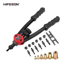 Ferramenta de mão rosca porcas rebite com nozes, rebitador manual para porca M3/M4/M5/M6/M8/M10