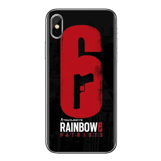 Transparent Soft Shell Covers Game Rainbow Six Siege 6 Logo For Xiaomi Redmi 4a S2 Note 3 3s 4 4x 5 Plus 6 7 6a Pro Pocophone F1 Fitted Cases Aliexpress