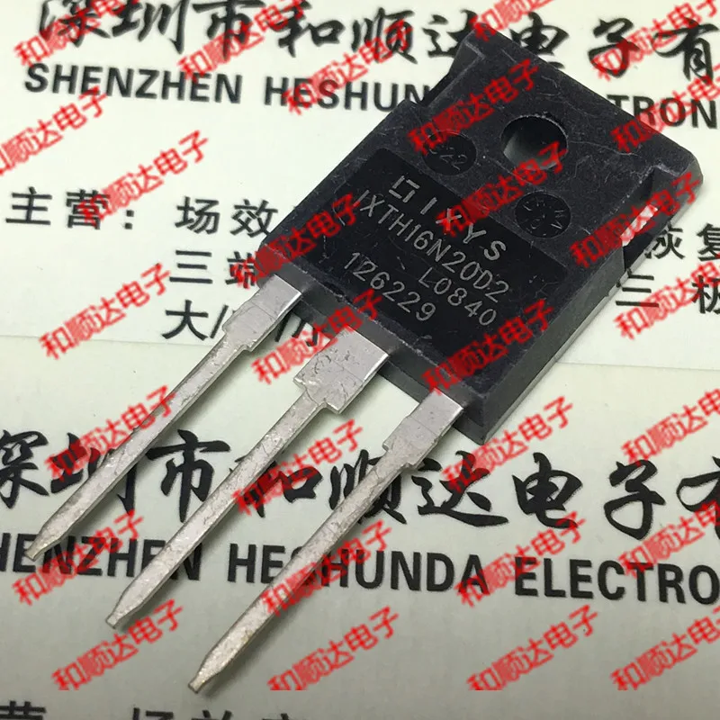 

Оригинальный Новый/2 шт./IXTH16N20D2 TO-247 500V 15A