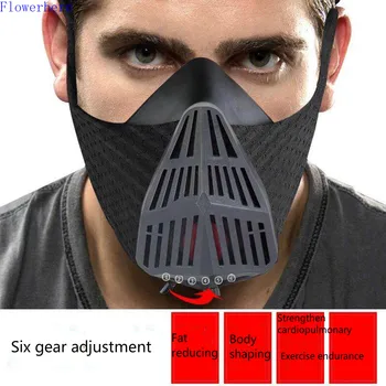 

High Altitude Training Sports Mask Oxygen Barrier Oxygen Control Self-abuse Artifact Running Fitness Exercise Cardiopulmonary