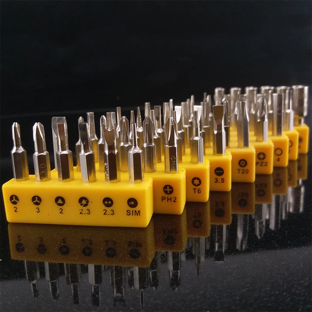 Non Slip Repair 58 IN 1 Screwdriver Set Camera Portable Mini Magnetic Professional Chrome Vanadium Alloy Steel Tool Accuracy