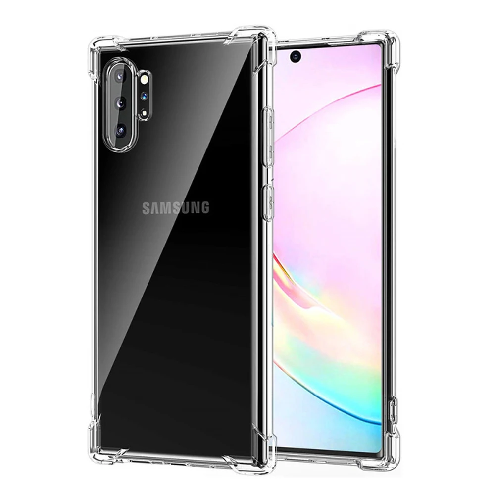 

shockproof case for samsung galaxy note 10 lite pro 10 plus mobile phone accessories bumper fitted silicone cases coque bag