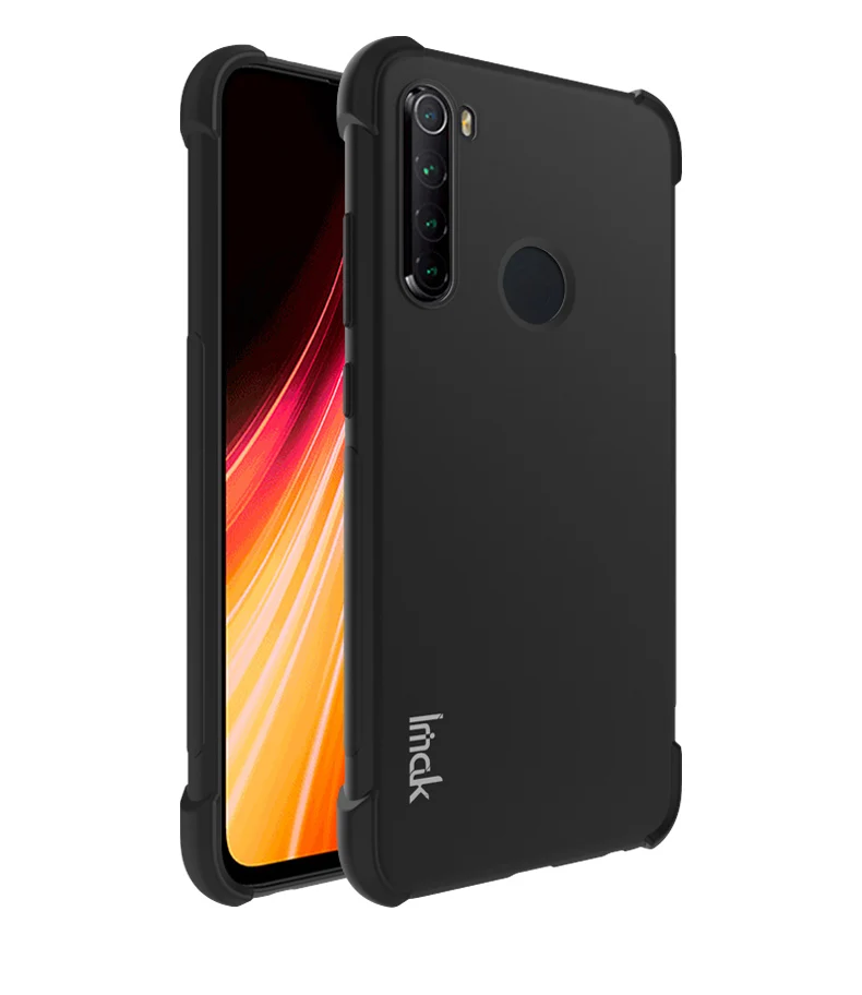 Для Xiaomi Redmi Note 8 чехол IMAK плотный чехол с защитой от падения защита, подушка безопасности Чехол из мягкого ТПУ для Xiaomi Redmi Note 8