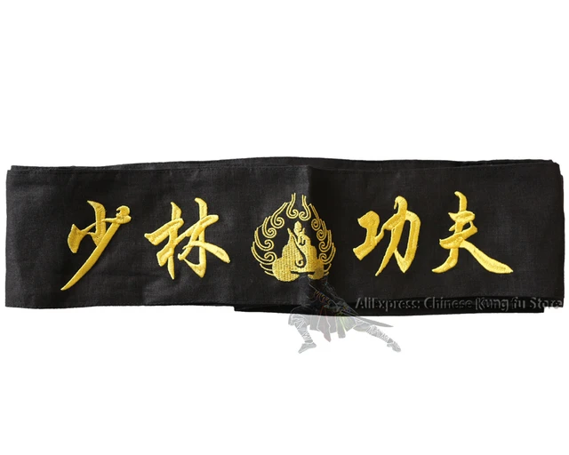monje bordado kung-fu fajas para entrenamiento uniformes de rendimiento Wushu artes marciales Karate Taekwondo cinturones _ - AliExpress Mobile