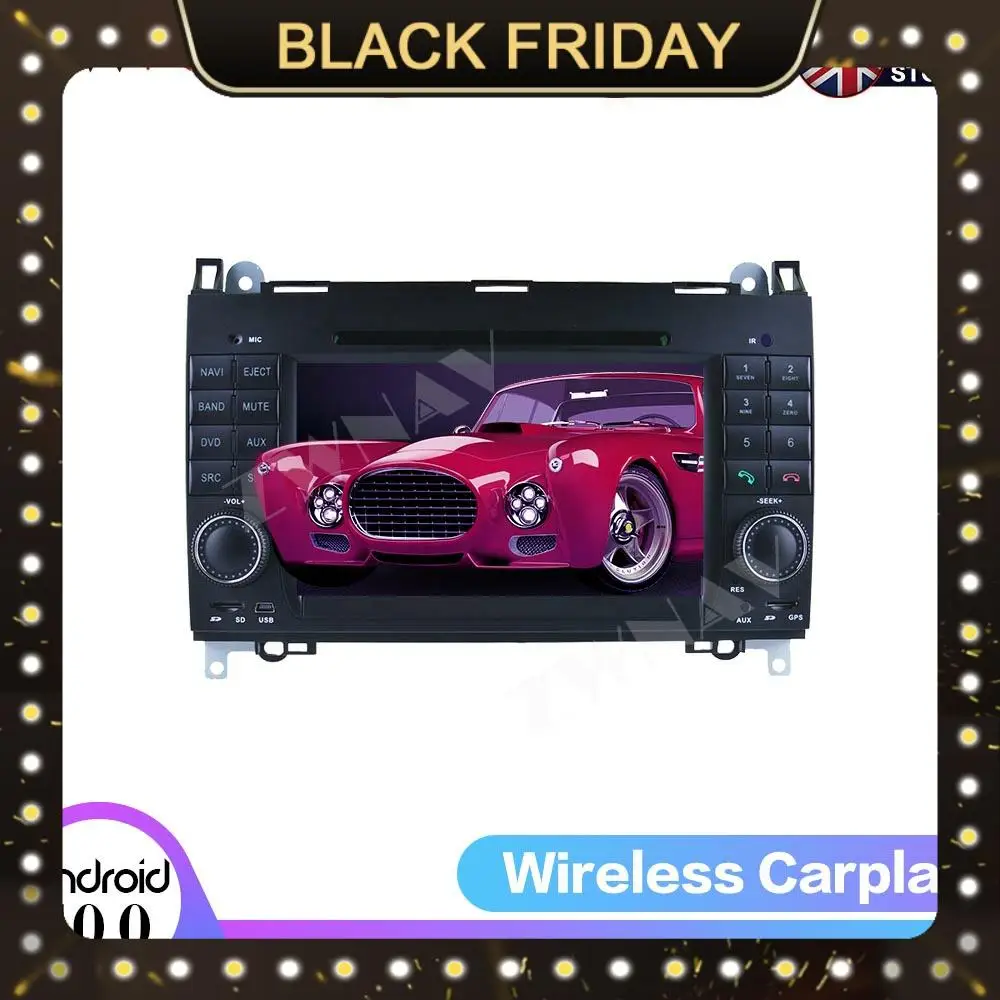 

Octa Core Android 10 Car GPS Stereo Car Radio Car DVD Player For BENZ A-class W169 A150 A170 B-class W245 B170 B200 2004-2012