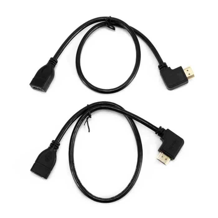 15/50 см 4K HDMI мужской/женский кабель вправо/влево 1080P адаптер конвертер удлинитель SP99