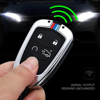 Metal Car Smart Key Case Cover For Cadillac ESV CTS XTS SRX Escalade ATS CT5 XT5 XT6 XLS Protector Shell Fob Auto Accessories 5 Metal Car Smart Key Case Cover For Cadillac ESV CTS XTS SRX Escalade ATS CT5 XT5 XT6 XLS Protector Shell Fob Auto Accessories - Metal Car Smart Key Case Cover For Cadillac ESV CTS XTS SRX Escalade ATS CT5