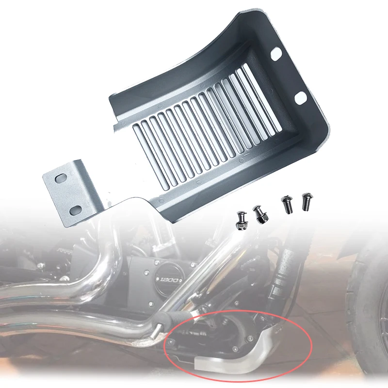 

Мотоциклетная противоскользящая пластина Защита двигателя чехлы на шасси Защитная крышка для Sportster XL883 XL1200 XL48 XL1200C XL1200R