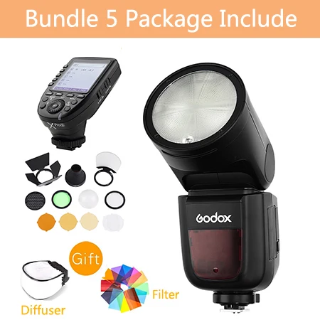Godox вспышка для камеры V1 для sony A9 A7M3 A7RIII A6000 A6300 A5100 a7RII a7 для Canon/Nikon/Olympus/Fujifilm camera s