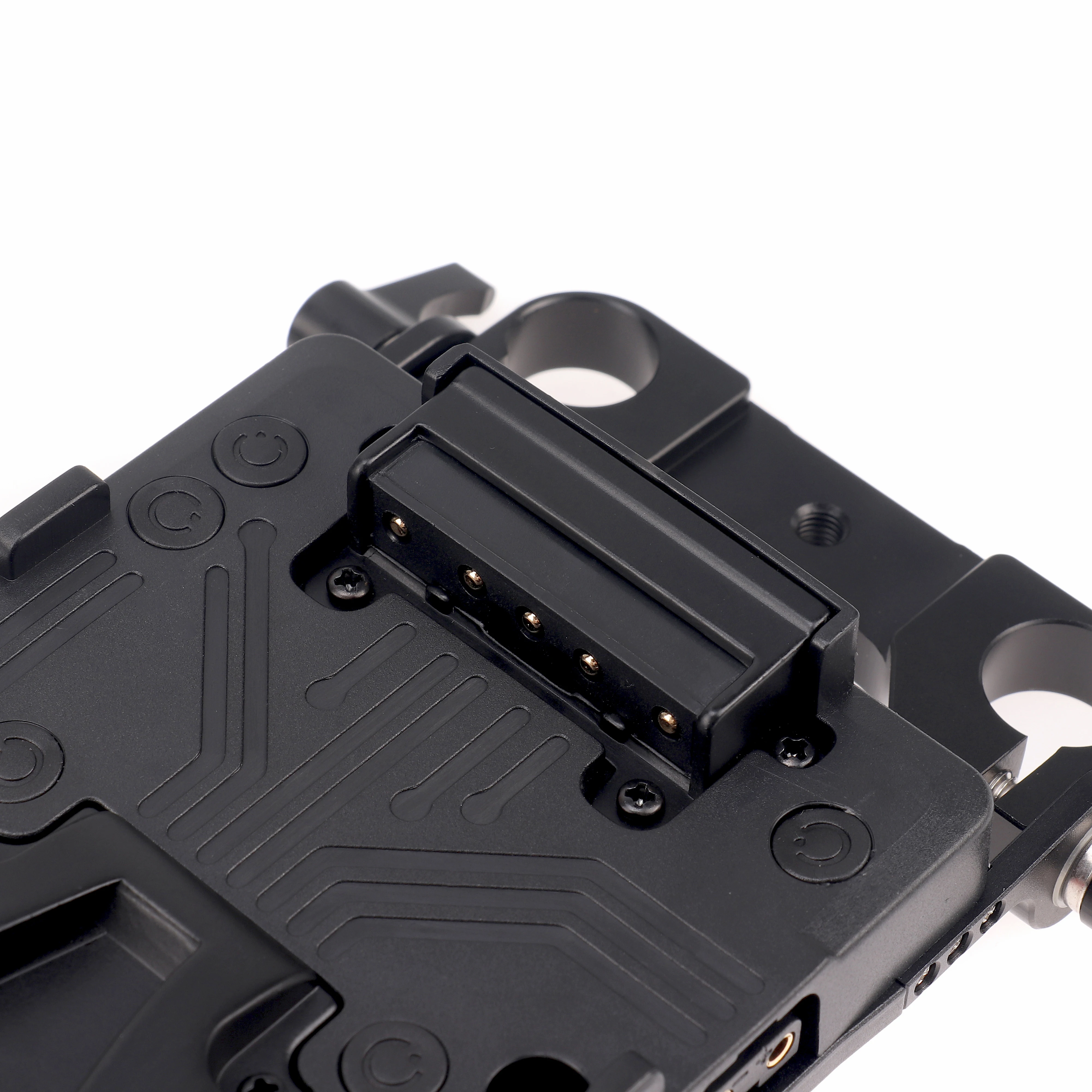 Fonte de Alimentação Adaptador de Placa de Bateria Placa para Transmissão Systerm V-montagem D-tap hd Câmera Wy-vg1 Slr - Image 4