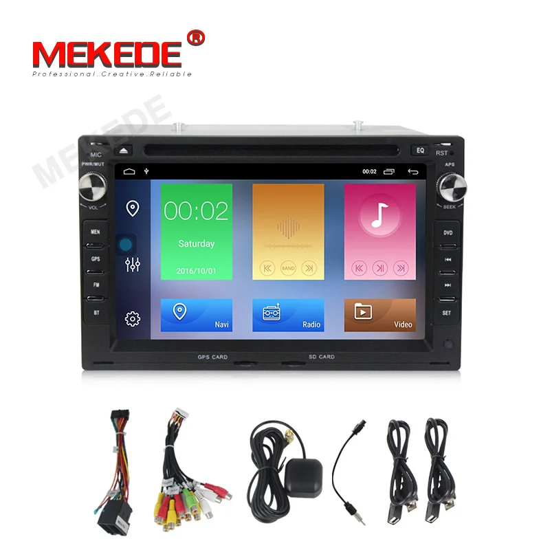 Excellent 7"2din android 9.1 Car Multimedia  Player for Volkswagen Jetta Golf IV Passat B5 Polo Built in DSP PIP GPS navigation navi radio 1