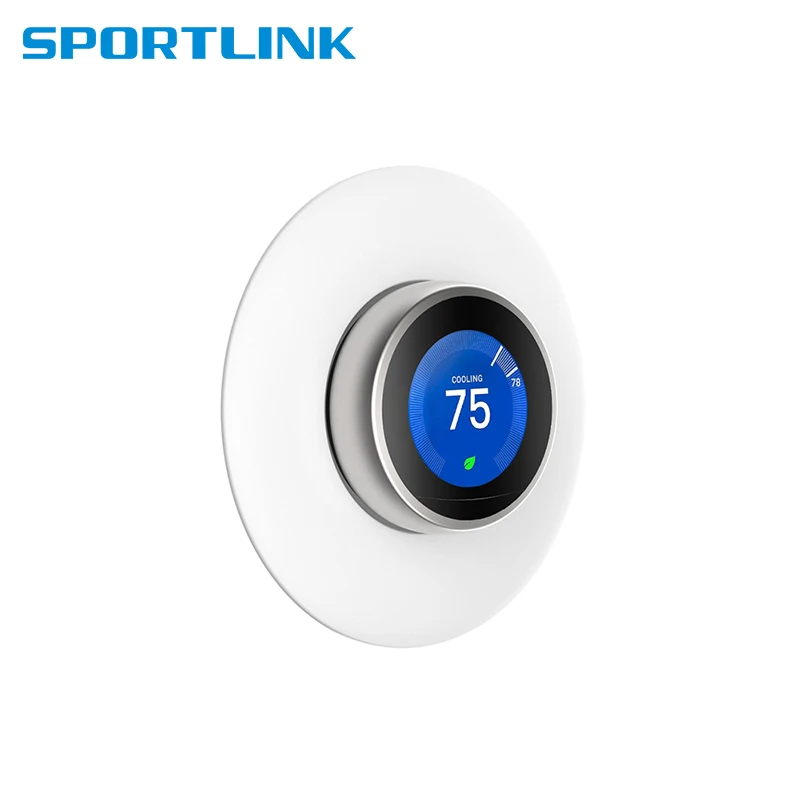 SPORTLINK Wall Plate for Nest Learning Thermostat 3rd 2nd 1st Generation Matte White Not Compatible with Nest E