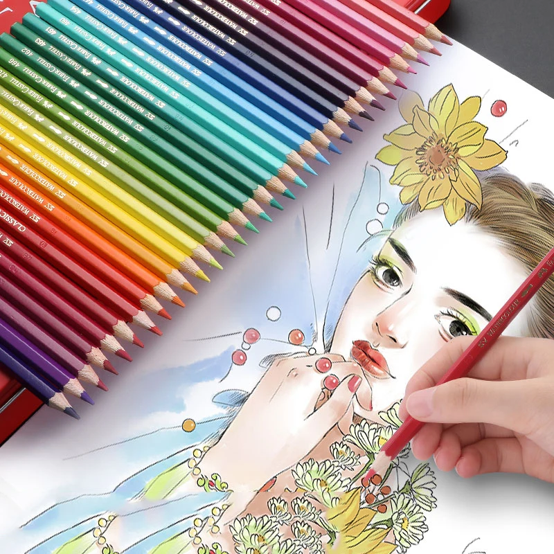 Creating Different Textures with Faber-Castell Watercolor Pencils by  BikeSunshineGirl - Issuu