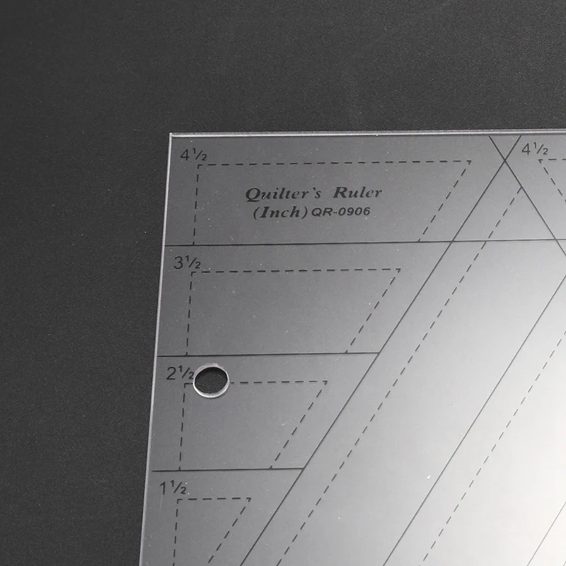 Durable Quilting Sewing Patchwork Craft Scale Ruler Transparent DIY Handmade Tailor Home Tools Sewing Ruler Plastic