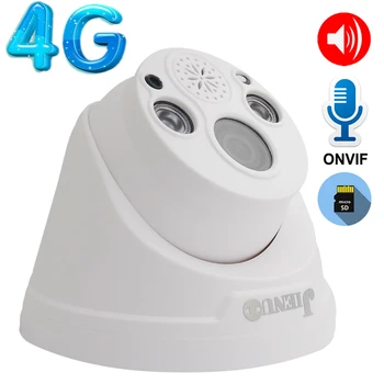 

Jienuo 4G Sim Card IP Camera 5MP 1080P Cctv Security Surveillance Wifi Cam Infrared Night Wireless Two-way Audio HD Home Camera