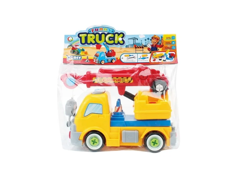 

Nut Disassembly Engineering Vehicle Toy Car Excavator Bulldozer Loader Baby Educational Sliding Car Model