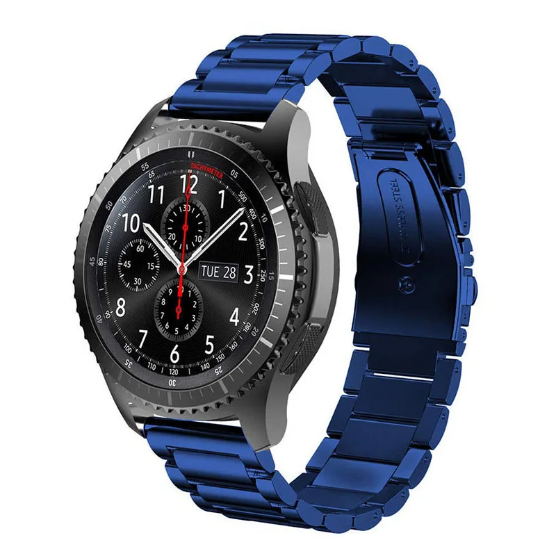 

SOONHUA Watch Strap Stainless Steel Watch Band Metal Straps For Samsung Galaxy Watch 42/46mm