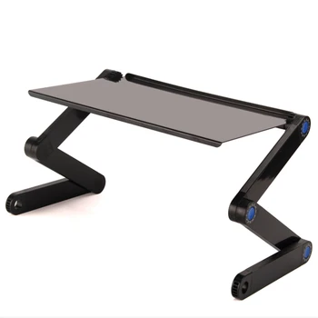 

Adjustable portable laptop desk high quality bed computer desk cheap lazy aluminum folding table