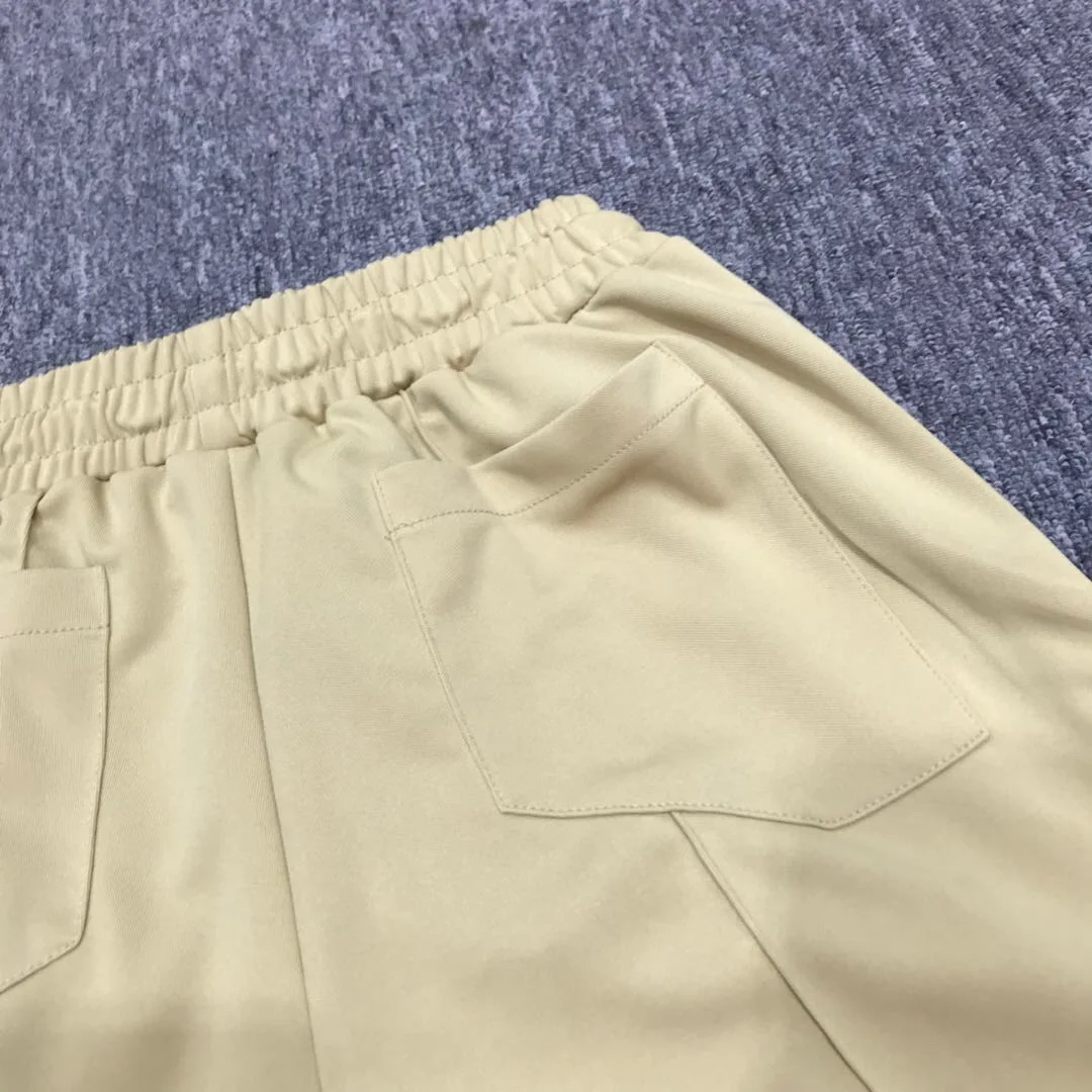 2019fw лучшая версия Rhude боковая Золотая Полоска для женщин и мужчин, штаны для бега в стиле хип-хоп, мужские повседневные спортивные штаны для бега