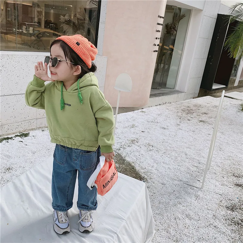 2 3 4 5 6 7 Years Toddler Girls Jeans Fashion Korean Loose Jeans For Girls Spring Autumn Kids Trousers Children Denim Pants New