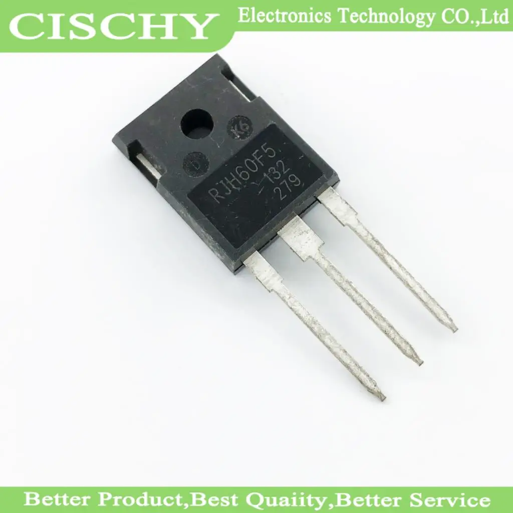5pcs/lot RJH60F5DPQ RJH60F5 60F5 TO-247 80A 600V Power IGBT In Stock | Электронные компоненты и принадлежности