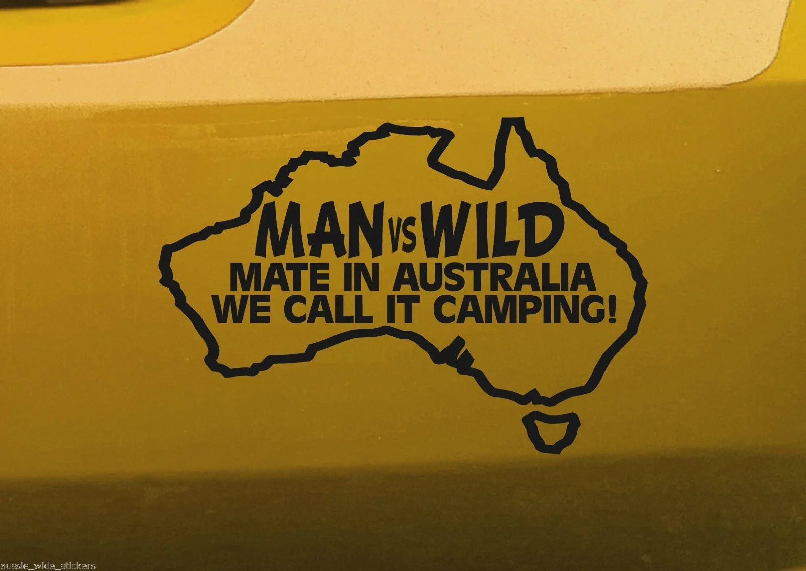 Новые 150 мм забавные Aussie BNS внедорожные 4x4 ute наклейки на окна для кемпинга MAN vs WILD |
