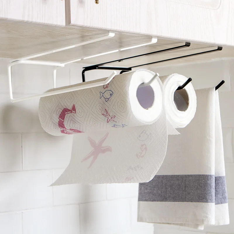 Кухонный шкаф под держателем для салфеток дыропробивная Полка полотенец