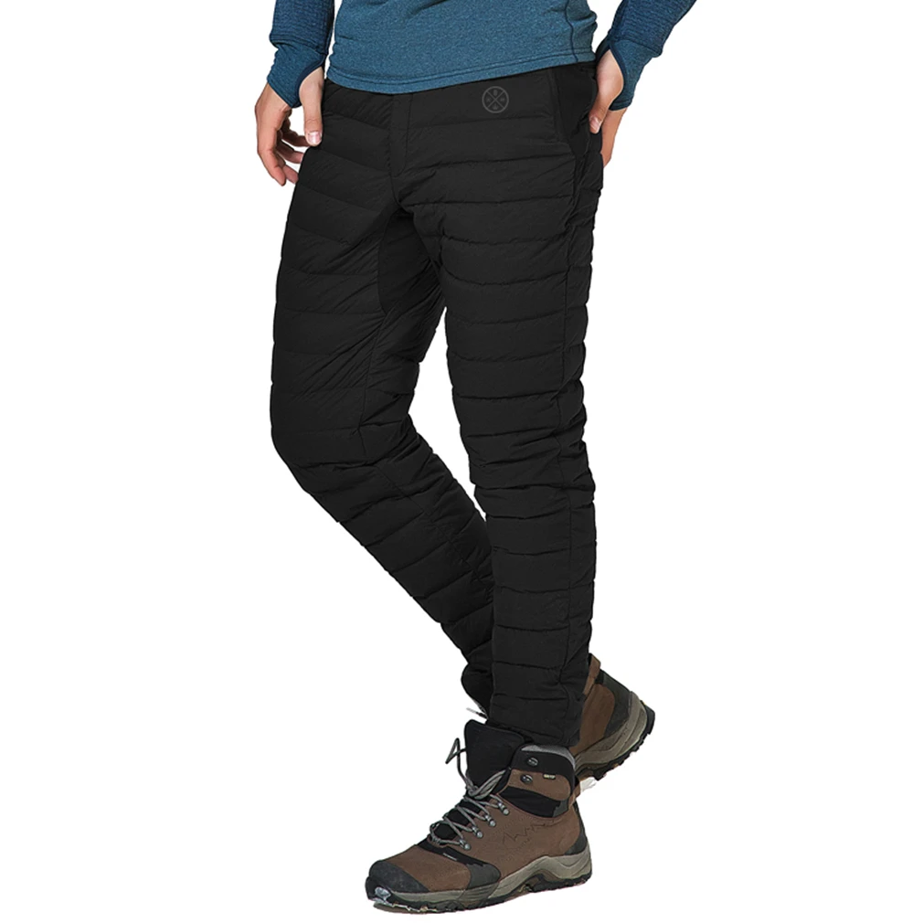 

New Men's Winter Thick Down Trousers Skiing Thermal Heat Hot Outdoor Ultra-light Cotton Pants