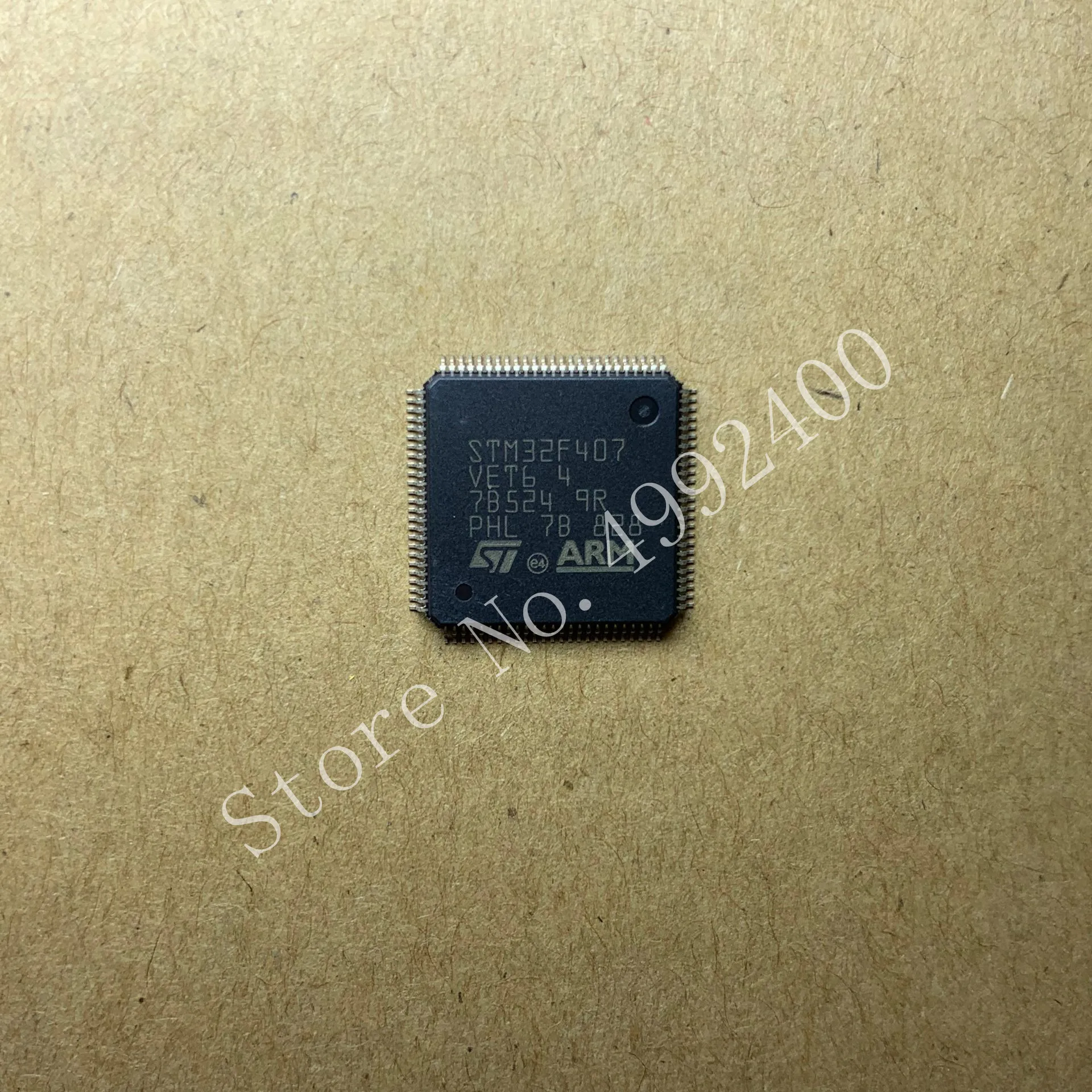 50 шт./лот STM32F407 STM32F407VET6 QFP