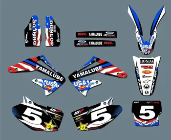 

3M Free Custom Logos Numbers Names Motorcycle STICKERS Graphics Decals For Honda CRF450R CRF450 2002 2003 2004 450CRF CRF 450R