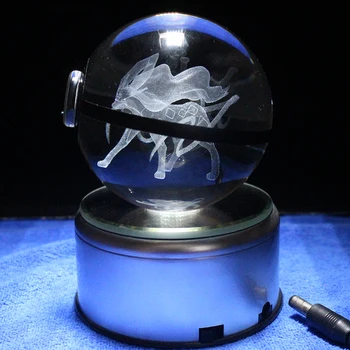 

Attractive Pokemon Go Game Character Suicune Trainer Ball Toy for Kid's Birthday Gifts