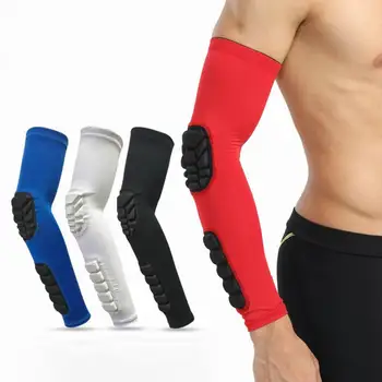 1 Pcs Crashproof Basketbal Schieten Elleboog Ondersteuning Compressie Mouw Arm Brace Protector Sport Basketbal Elleboog Arm Guard 1 Pcs Crashproof Basketbal Schieten Elleboog Ondersteuning Compressie Mouw Arm Brace Protector Sport Basketbal Elleboog Arm Guard