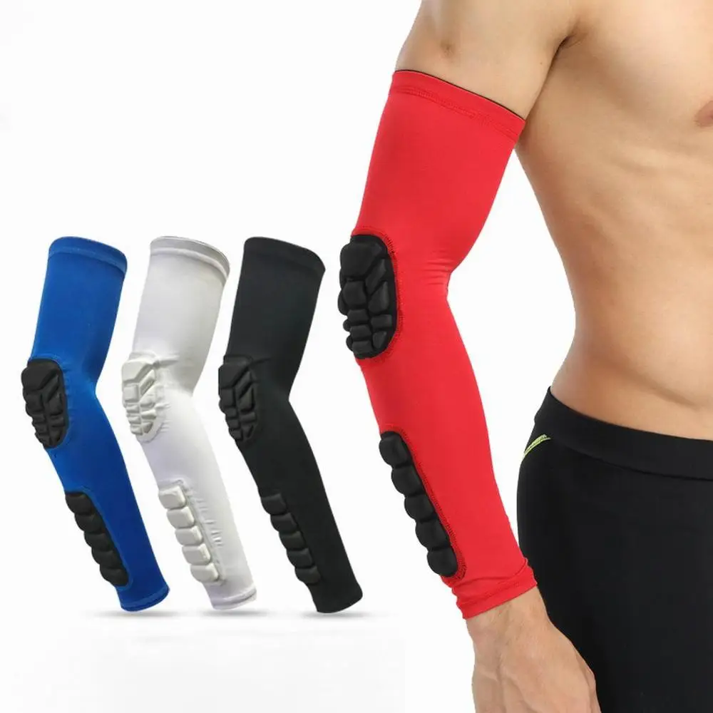 

1PCS Crashproof Basketball Shooting Elbow Support Compression Sleeve Arm Brace Protector Sport Basketball Elbow Arm Guard