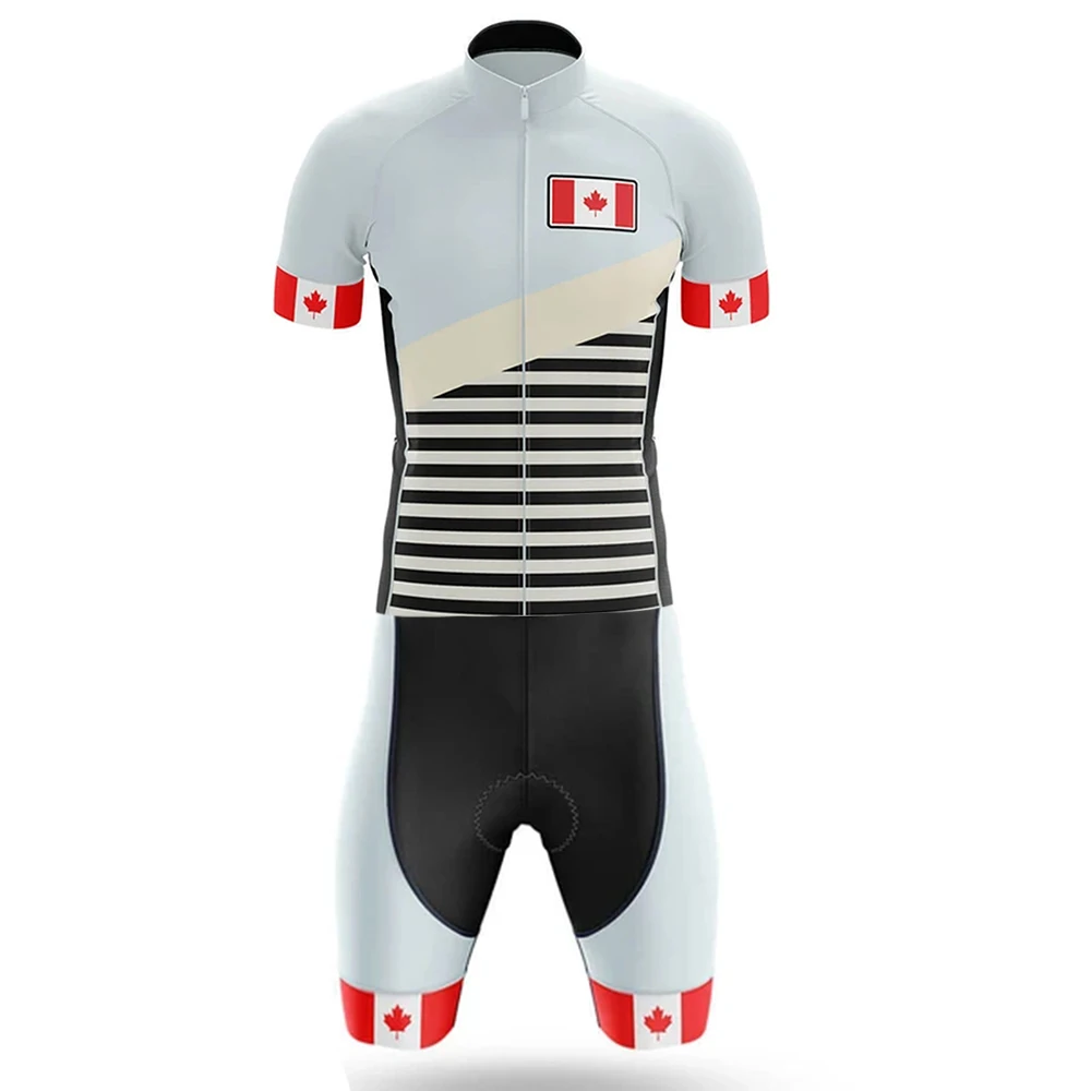 Canada Ropa Ciclismo Ciclismo Tuta Da Ciclismo Ropa Bicicleta Hombre 2023 Tuta Da Bicicletta Traspirante Monopezzo 20D