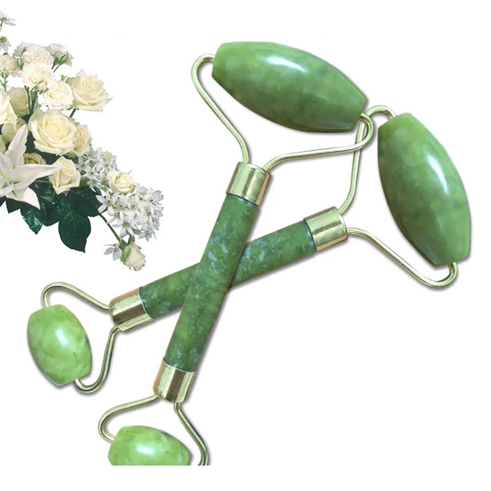 

Китайский медицинский раствор нефритовый роликовый лицевой роликовый массажер для лица Массажер для похудения Массажер для лица