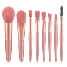 8 Stuks Make-Up Kwasten Set Professionele Cosmetische Beauty Tool Foundation Poeder Oogschaduw Wimper Make Up Brushs Gratis Verzending