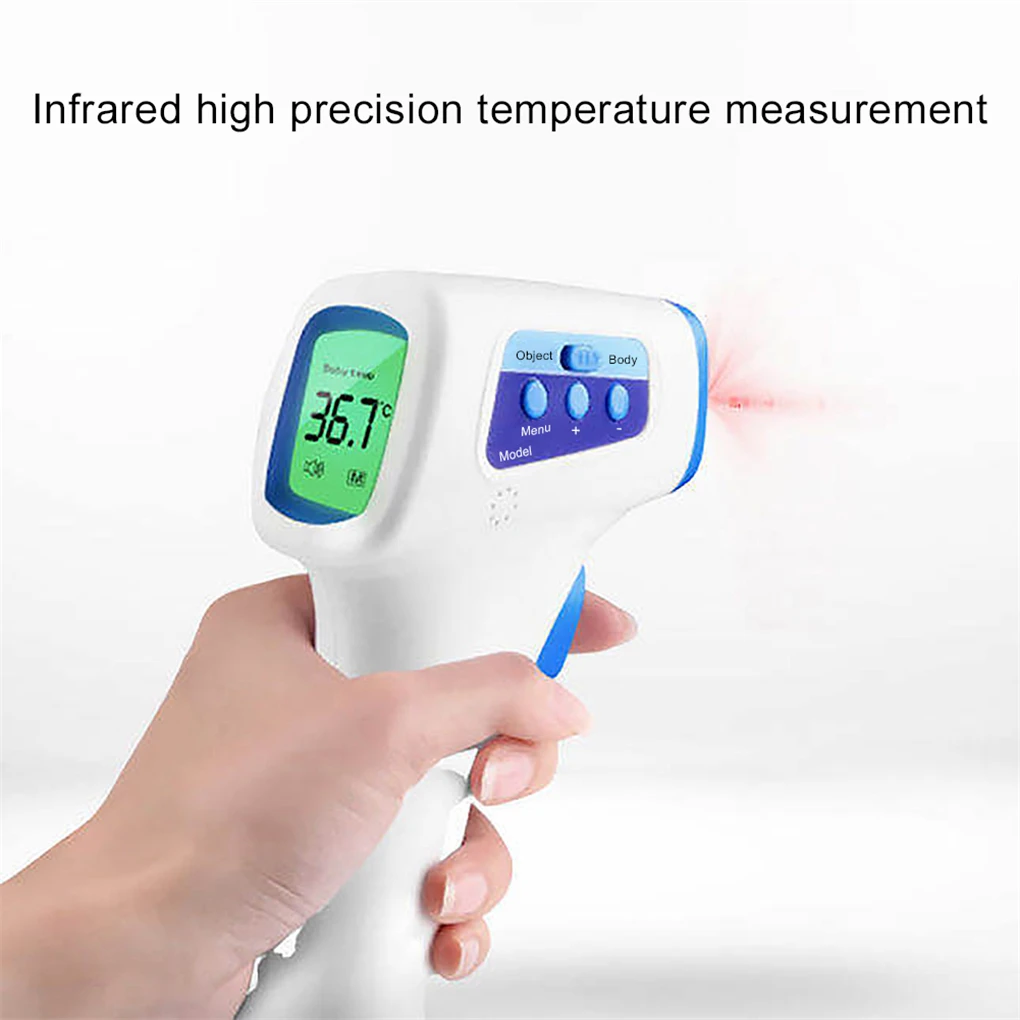 

Infrared Electronic Thermometer LCD Backlight Non-contact Celsius Fahrenheit Temperature Portable Measuring Tool