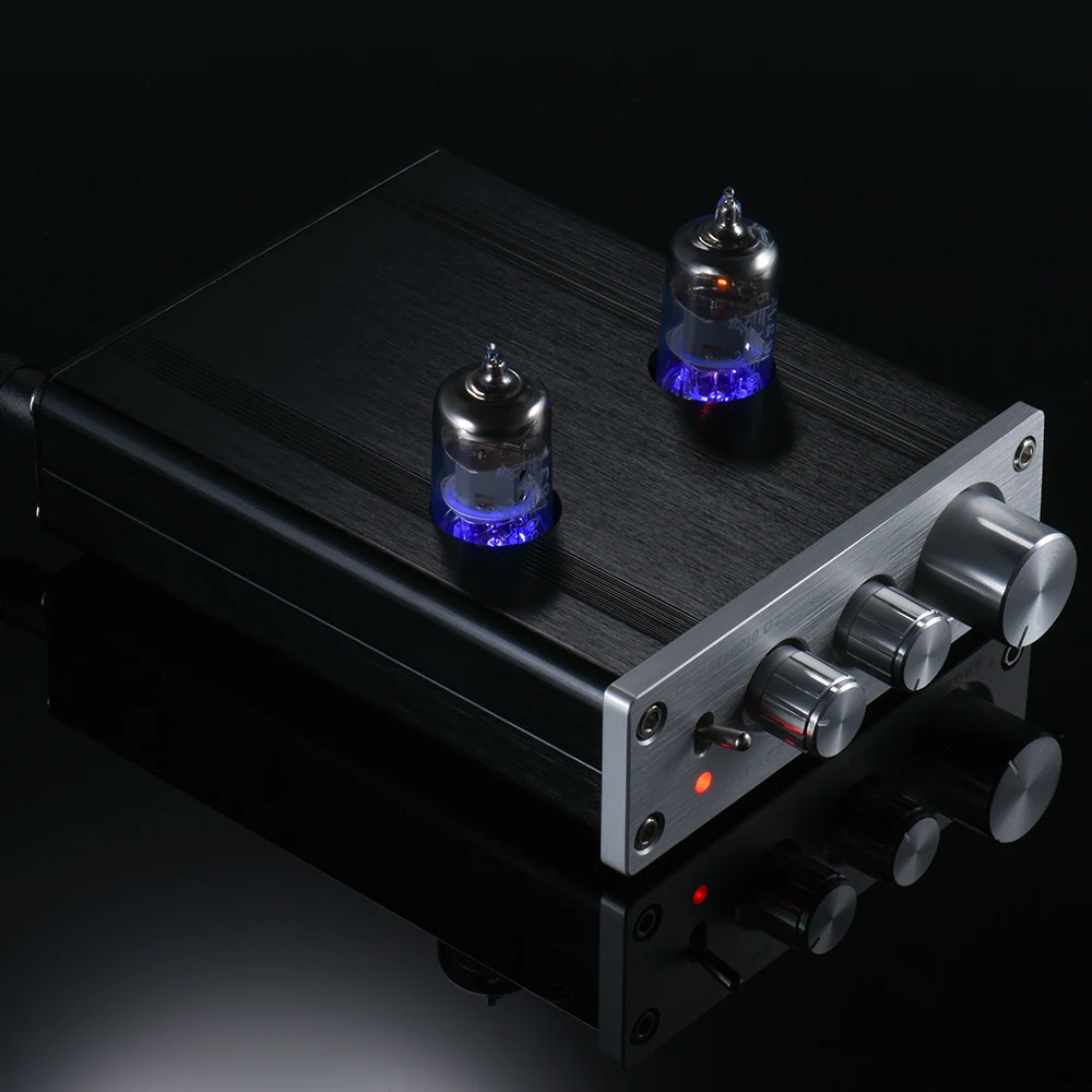 Мини HiFi 6J1 вакуумная трубка стерео аудио Предварительный усилитель буферный