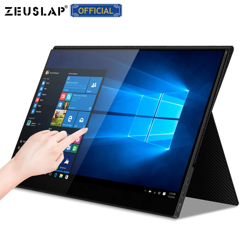 Портативный сенсорный экран 13 3 дюйма USB C TYPE HDMI 1080P HDR PD зарядка игровой монитор