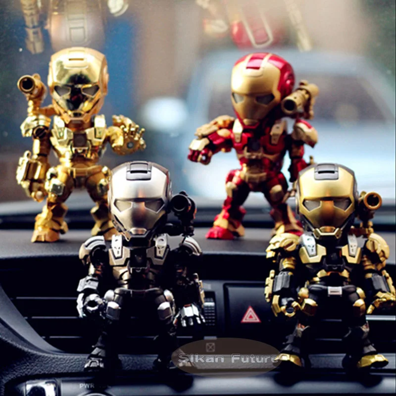 Iron Man Auto Perfumes Decor Conditioning Vent Clip Auto Airconditioning Outlet Solid Aromatherapie air purification