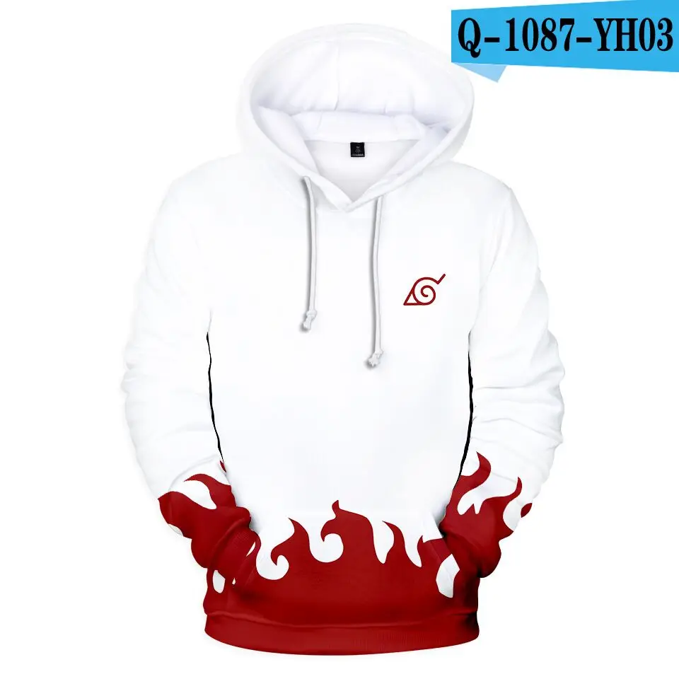 childen 3D Naruto Anime boy/gril Hoodies Sweatshirts 3D Print Popular Streetwear Hooded Spring/Autumn Pullovers Boys Coat - Цвет: color at picture
