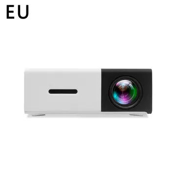 

J9 Portable Projector 3D HD LED Home Theater Cinema HDMI USB Audio Projector Yg300 Mini Projector Camara Masanori