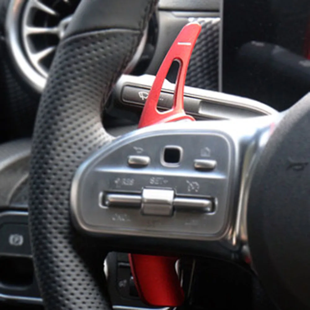 For Mercedes-Benz EQC B Class W247 MB GLB X247 CLA C118 GLA CLS C257 Coupe GLE W167 Car Steering Wheel Shift Paddles DSG Extend |