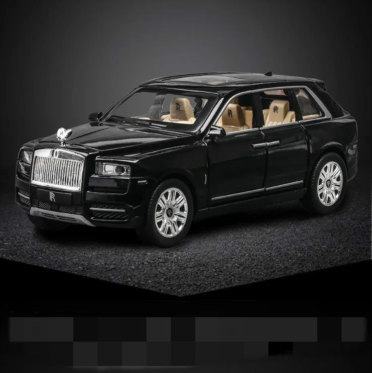 Goede 124 Lauscurinan Automobiel Voertuigen Auto Model Legering Auto Pull Back Diecast Model Auto Speelgoed Sound Light Gift voor Tieners Jongen speelgoed