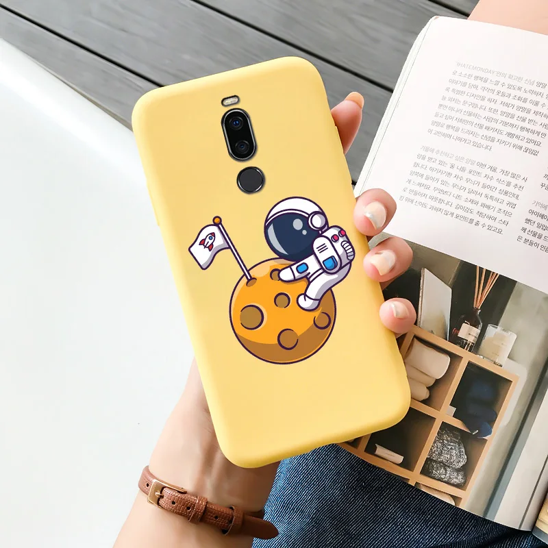 Cases For Meizu Astronaut TPU Soft Shell For Meizu X8 Case Personality Tide Shell For MEIZU X8 Case Silicone Edging Matte Phone For MEIZU meizu phone case with stones Cases For Meizu